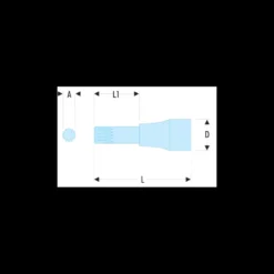 Douille tournevis 1/2" à denture multiple XZN M12mm Facom | SV.12B