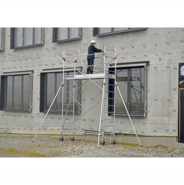 ECHAFAUDAGE ROULANT ACIER - ROLLSTAR - LONGUEUR 2M54 - GC MONOBLOC - Duarib LD | 8325032
