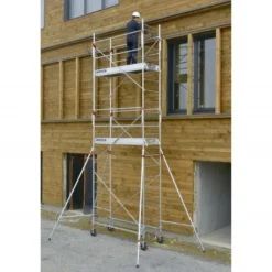 ECHAFAUDAGE ROULANT ACIER - ROLLSTAR - LONGUEUR 2M05 - GC MONOBLOC - Duarib LD | 8320032