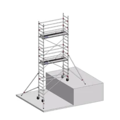 ECHAFAUDAGE ROULANT AL300 Standard- ALTITUDE ALU - LONG. 3M00 - BASE STD - GC LISSES - Duarib LD | 613912