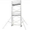 ECHAFAUDAGE ROULANT ALU - ALTITUDE ALU - LONG. 2M55 - BASE STD - GC LISSES - Duarib LD | 613812
