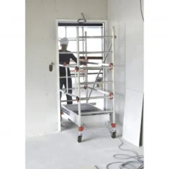 ECHAFAUDAGE ROULANT ALU - ALTITUDE ALU - LONG. 1M35 - BASE STD - GC LISSES - Duarib LD | 613112