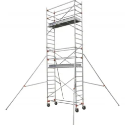 ECHAFAUDAGE ROULANT ALU - ALTITUDE ALU - LONG. 2M05 - BASE STD - GC LISSES - Duarib LD | 613712