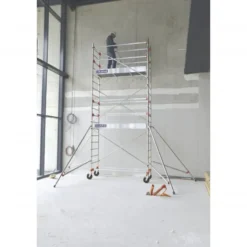 ECHAFAUDAGE ROULANT ALU - ALTITUDE ALU - LONG. 2M05 - BASE STD - GC LISSES - Duarib LD | 613712