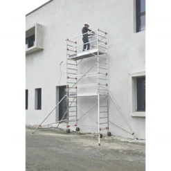 ECHAFAUDAGE ROULANT ALU - ALTITUDE ALU - LONG. 2M05 - BASE STD - GC MONOBLOC - Duarib LD | 613722