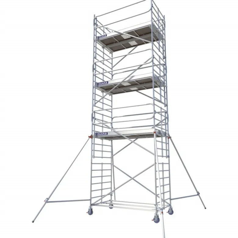 ECHAFAUDAGE ROULANT ALU - DOCKER 150 - LONG. 2M54 - LARG. 1M50 - GC MONOBLOC - Duarib LD | 7225022