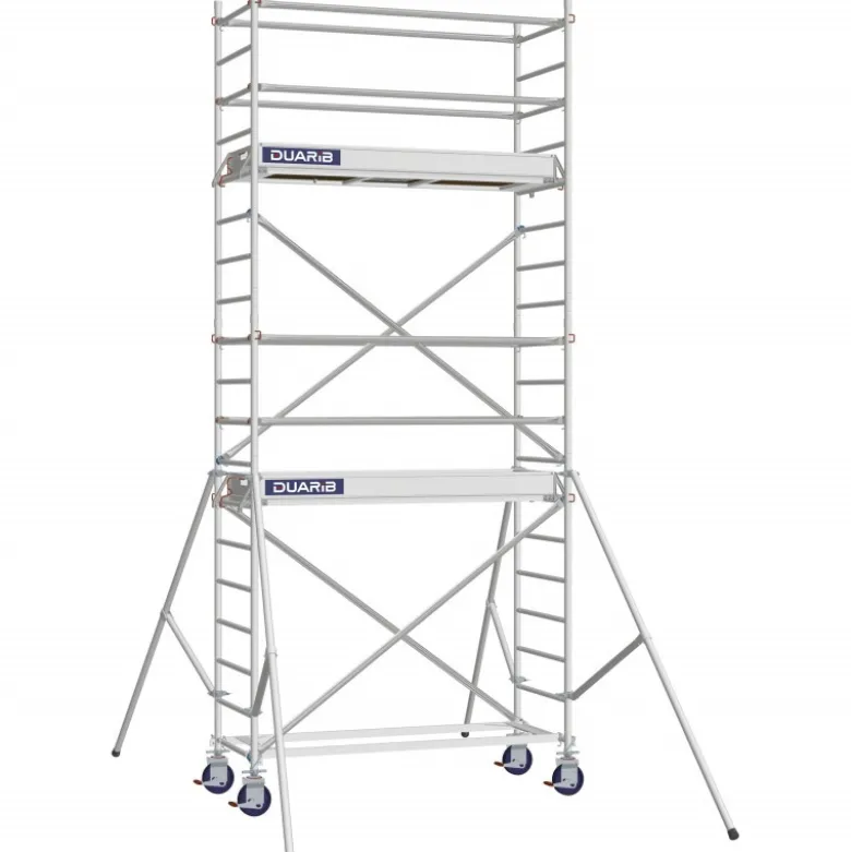 ECHAFAUDAGE ROULANT ALU - DOCKER 85 - LONG. 2M05 - LARG. 0M85 - GC LISSES - Duarib LD | 7120020