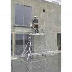 ECHAFAUDAGE ROULANT ALUMINIUM - DOCKER MINI - LONGUEUR 1M44 - GC MONOBLOC - Duarib | 7014001