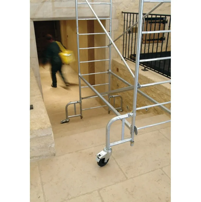 Echafaudages roulants acier Junior 200 plancher 4,80m Tubesca-Comabi | 03140048