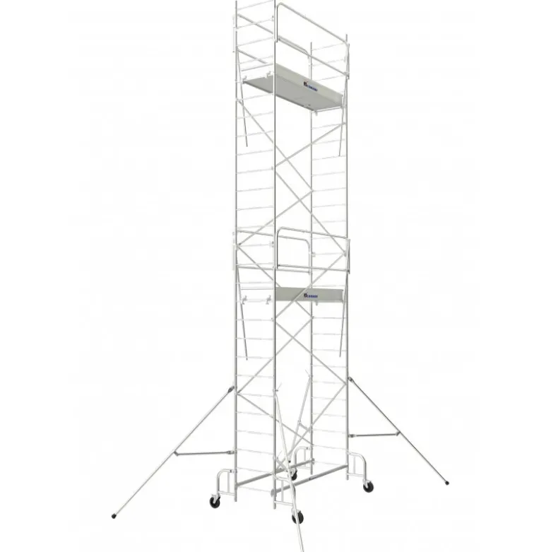 Echafaudages roulants acier Junior 200 plancher 4,80m Tubesca-Comabi | 03140048