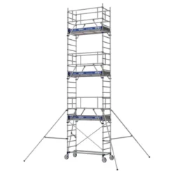 Echafaudages roulants aluminium Totem 2 line 180 plancher 180 plancher 2,85m Tubesca-Comabi | 22403630