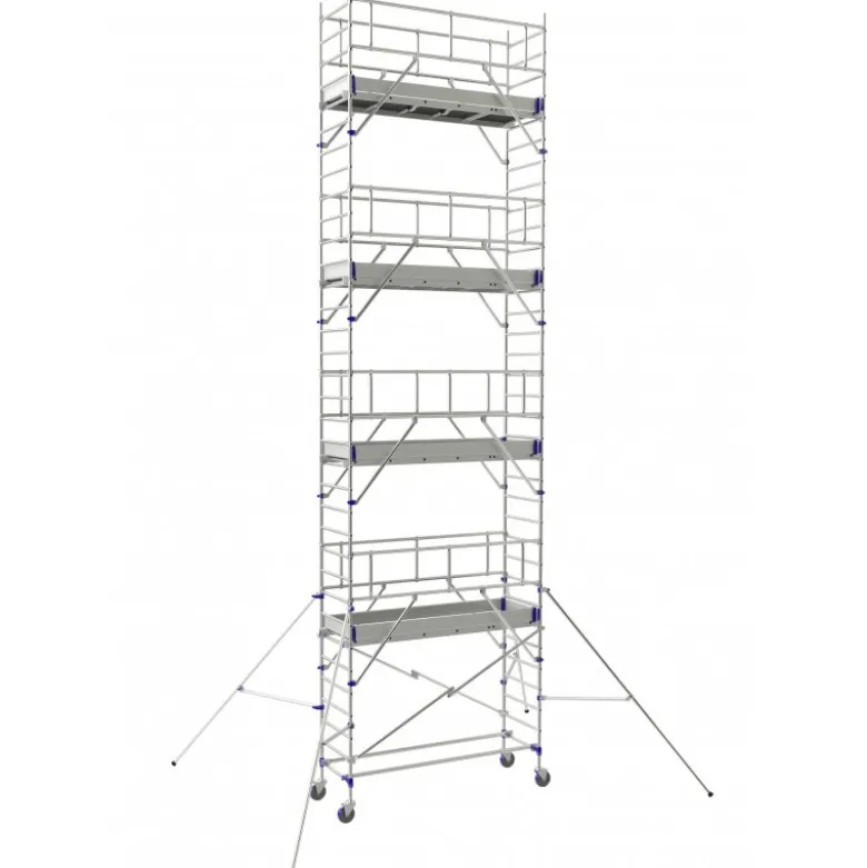 Echafaudages roulants aluminium Totem 2 line 250 plancher 250 plancher 2,90m Tubesca-Comabi | 22403730