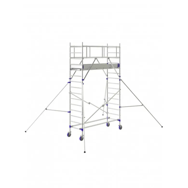Echafaudages roulants aluminium Totem 2 line 250 plancher 250 plancher 7,85m Tubesca-Comabi | 22403780