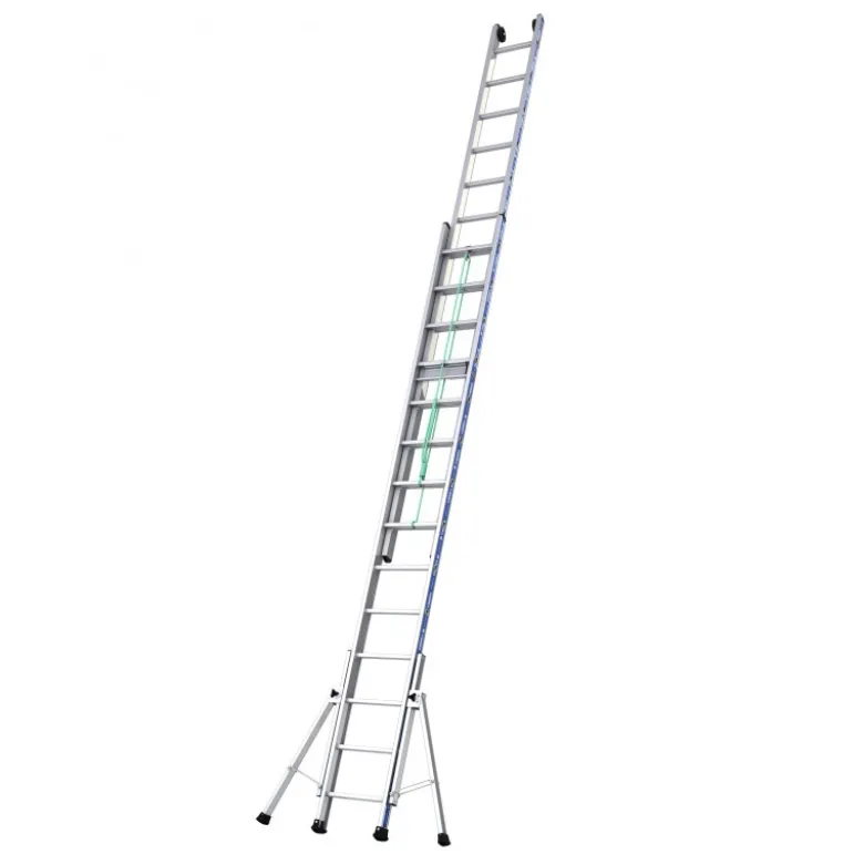 Echelles Platinium 300 coulisse à corde 2 plans 2x18 échelons Tubesca-Comabi | 02432318