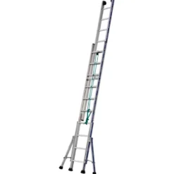Echelles Platinium 300 coulisse à corde 2 plans 2x18 échelons Tubesca-Comabi | 02432318