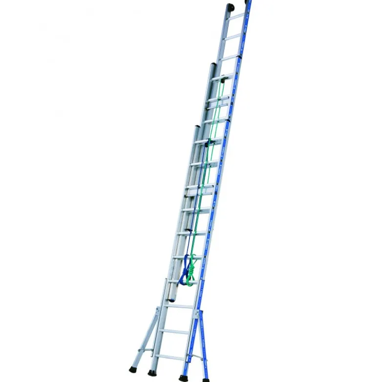 Echelles Platinium 300 coulisse à corde 3 plans 3x16 échelons Tubesca-Comabi | 02433316