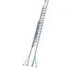 Echelles Platinium 300 coulisse à corde 3 plans 3x18 échelons Tubesca-Comabi | 02433318
