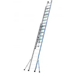 Echelles Platinium 300 coulisse à corde 3 plans 3x18 échelons Tubesca-Comabi | 02433318