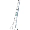 Echelles Platinium 300 coulisse à corde 2 plans 2x20 échelons Tubesca-Comabi | 02432320