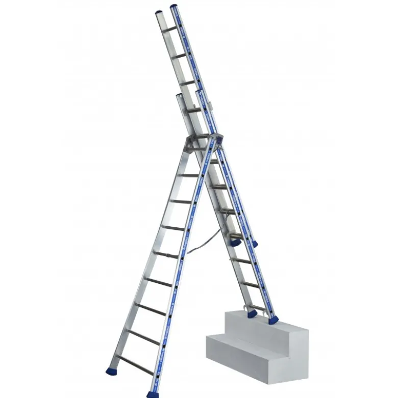 Echelles Platinium transformable 3 plans 3x10 échelons Tubesca-Comabi | 02443610