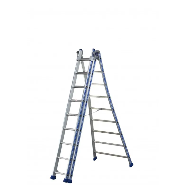 Echelles Platinium transformable 3 plans 3x12 échelons Tubesca-Comabi | 02443612