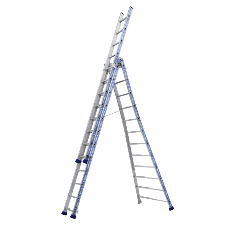 Echelles Platinium transformable 3 plans 3x12 échelons Tubesca-Comabi | 02443612