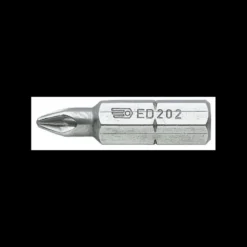 Embout de vissage PZ2 standard (série 2) pour vis cruciformes Pozidriv Facom | ED.202