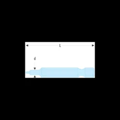 Embout de vissage standard (série 6) pour vis à empreinte carrée ROBERTSON N° 2 Facom | ECAR.602