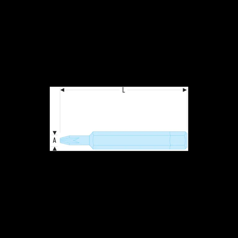 EMBOUT VISSAGE FACOM PHILLIPS PH1 FLUO | EP.101TF