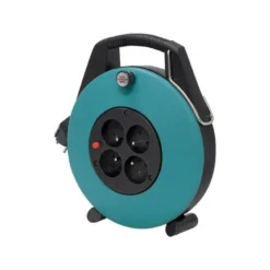 Enrouleur de câble Confort-Line CL-X noir/vert 10m H05VV-F 3G1,0 - Brennenstuhl | 1102781