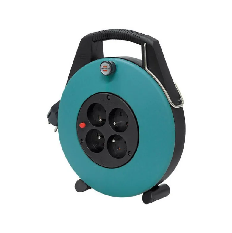 Enrouleur de câble Confort-Line CL-X noir/vert 10m H05VV-F 3G1,0 - Brennenstuhl | 1102781