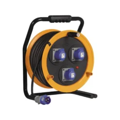 Enrouleur de câble Maxi Garant P17/16A/230V, 50m H07RN-F 3G2,5, IP44 - Brennenstuhl | 1243231