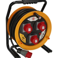 Enrouleur de câble Maxi Garant CEE/16A/415V, 40m H07RN-F 5G2,5, IP44 - Brennenstuhl | 1243241