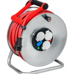 Enrouleur de câble SILVER-40 avec USB, 40m de câble H07RN-F 3G1,5, IP44 - Brennenstuhl | 1207931600
