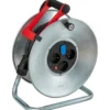 Enrouleur de câble SILVER BRICO-250 avec USB 25m H05VV-F 3G1,5 - Brennenstuhl | 1207321600