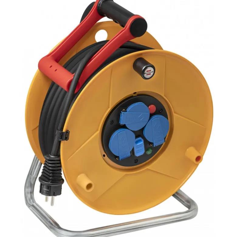 Enrouleur de câble Standard PRO avec USB 40m H07RN-F 3G1,5 IP44 - Brennenstuhl | 1206931600