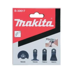 Ensemble 4 accessoires Makita pour parquet modèle B-67505
