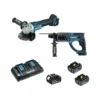 Ensemble de 2 machines MAKITA (DGA504, DHR202) | LOT0151