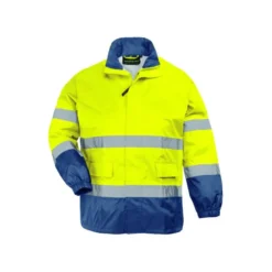 Ensemble de pluie - HI-WAY - 150D Oxford 100% PES enduit PU - Jaune HV/Marine - COVERGUARD | 7HWRY