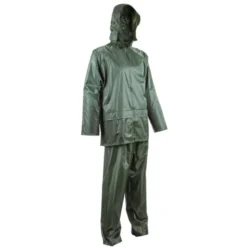 Ensemble de pluie - PLUVIO - 100% Polyester enduit PVC souple 200g/m2 - Vert - COVERGUARD | 5PLS080