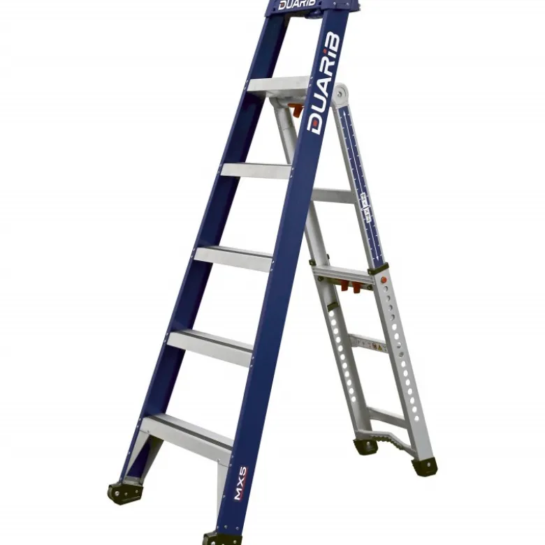ESCABEAU MULTIPOSITIONS MX5 ALUMINIUM 5 EN 1 DUARIB - Duarib | 655625