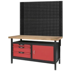 Etabli 1,5m +panneaux perforés - KSTools | 865.0140-A1