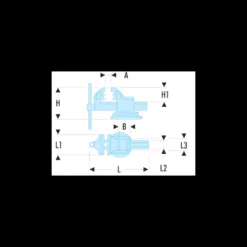ETAU D'ETABLI FACOM 100MM PIVOTANT | 1224.100