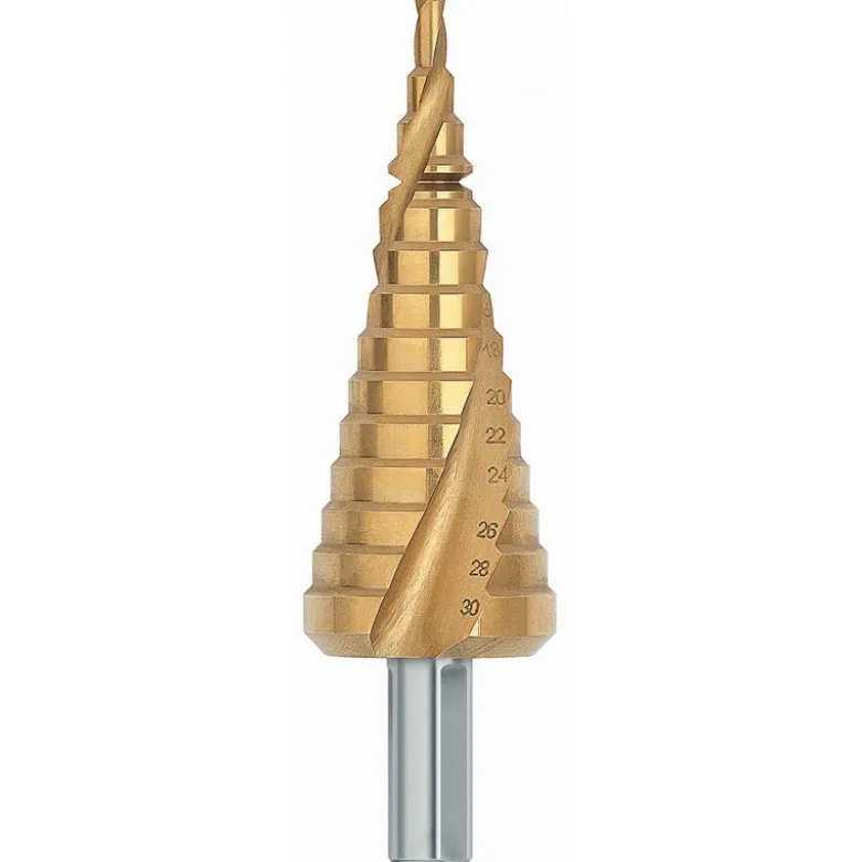 FORET ETAGE HSS TIN DIAM 4-30MM - ROEBUCK | 853469