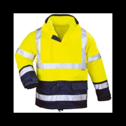 Full AIRPORT Parka Breathane 4 en 1 - jaune / marine - Coverguard | 7AIFY