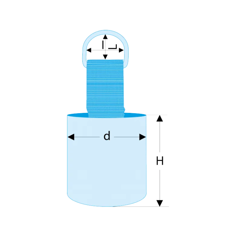 Gaines thermo rétractables avec anneau métal en forme de "D" - SLS Facom | SLS.G13