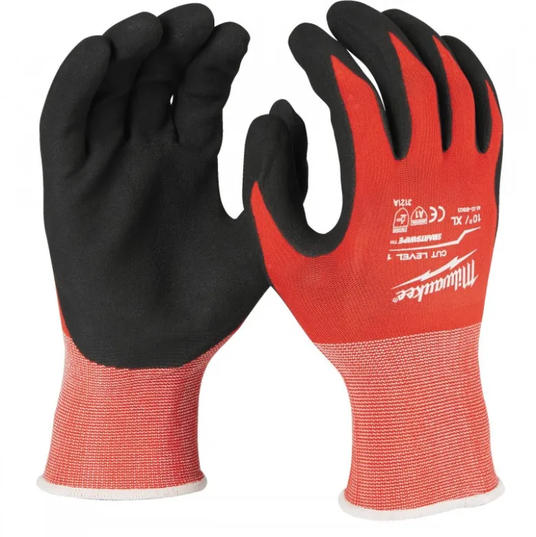 GANTS ANTI COUPURE NIVEAU 1/A - NITRILE - Milwaukee | 4932479712