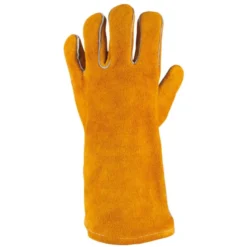 Gants de protection courts en cuir pour soudeur, XL KS Tools | 985.7036