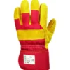 Gants docker EUROWINTER 330 croûte vachette. molleton polaire - COVERGUARD | MO330