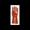 Gants en PVC rouge enduit - modèle standard - 36 cm - Eurotechnique | 3620